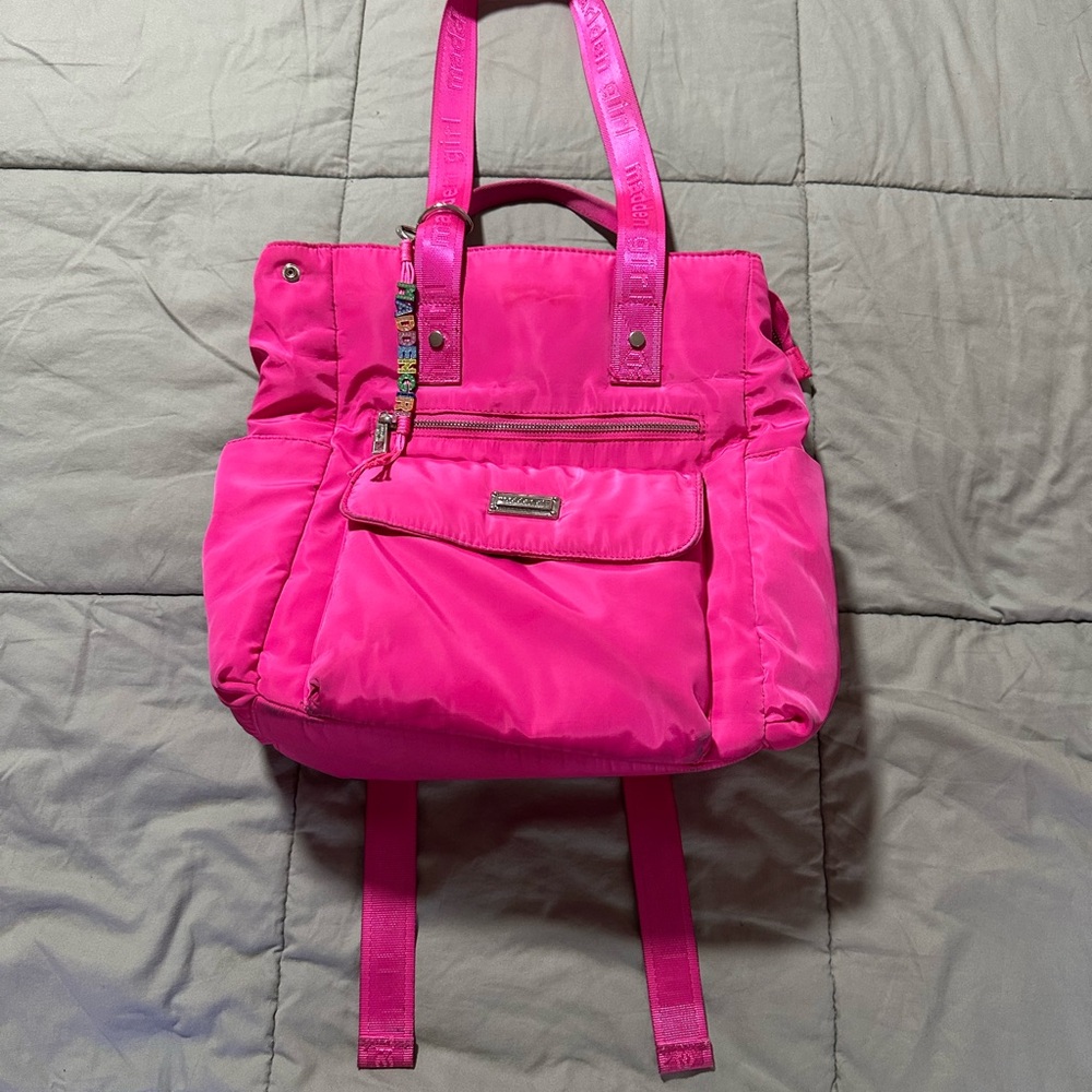 Steve Madden Vibrant Pink Backpack